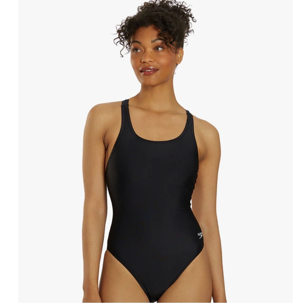 Speedo Black Women's Swimsuit Pro Lt 10 NWT